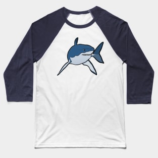 Great White Shark Baseball T-Shirt